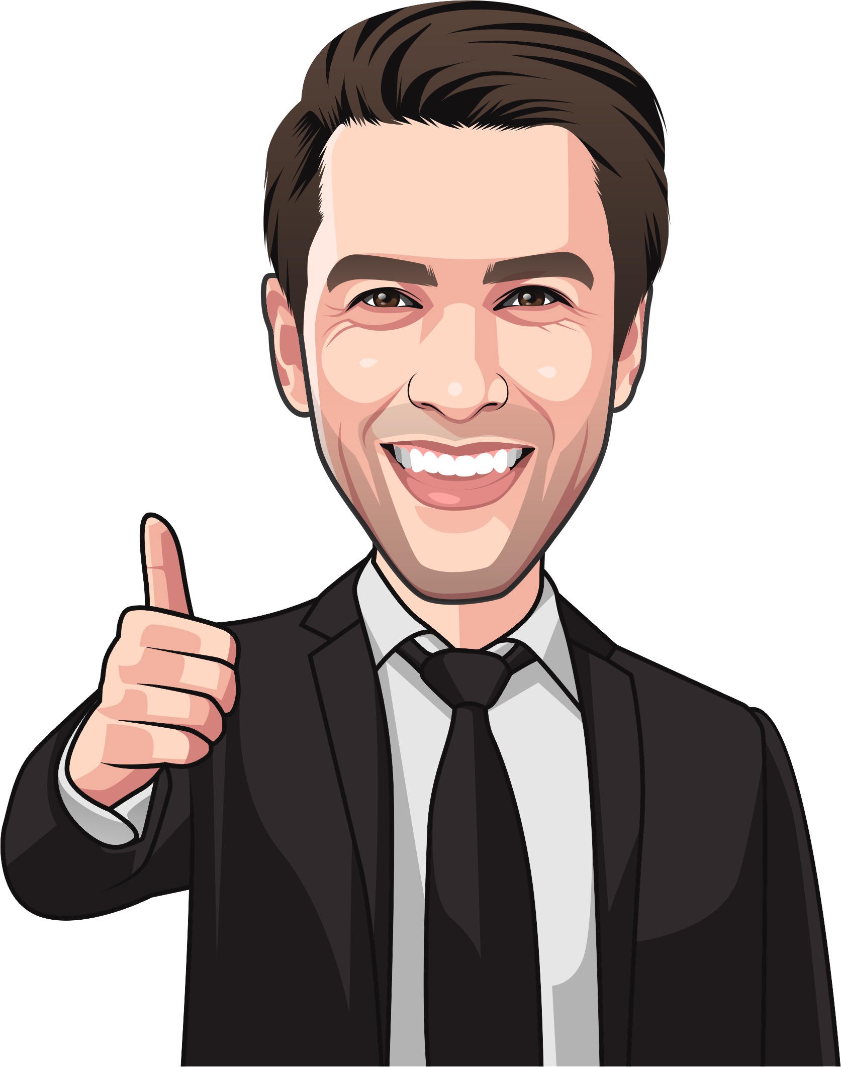 Illustration of Quincy, professional crypto trader